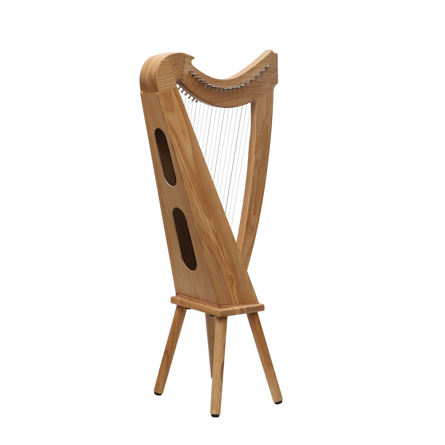 Mid-East 19 String Harp - (Ashwood)