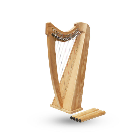 Mid-East 19 String Harp - (Ashwood)