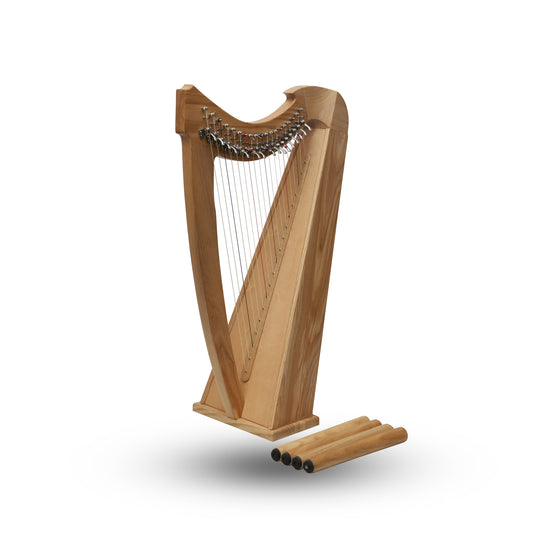 Mid-East 19 String Harp - (Ashwood)