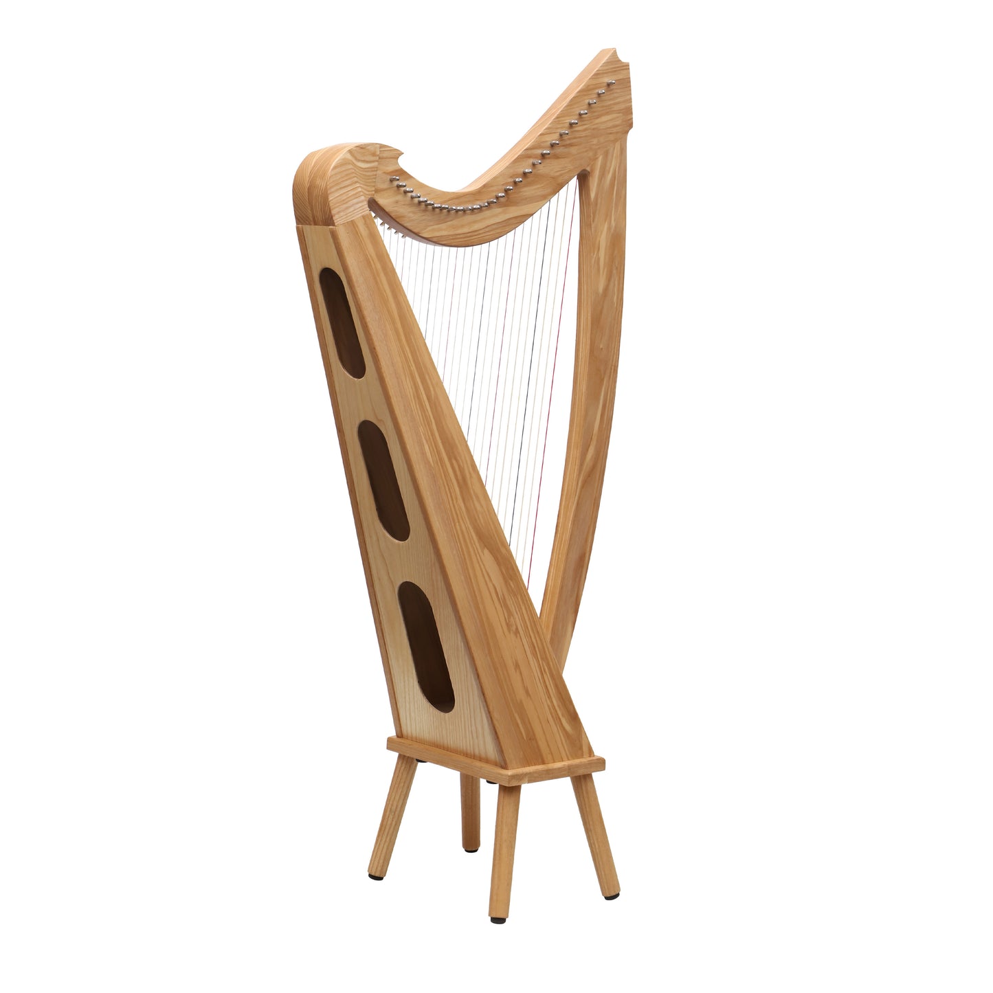 Mid-East 27 String Harp - (Ashwood)