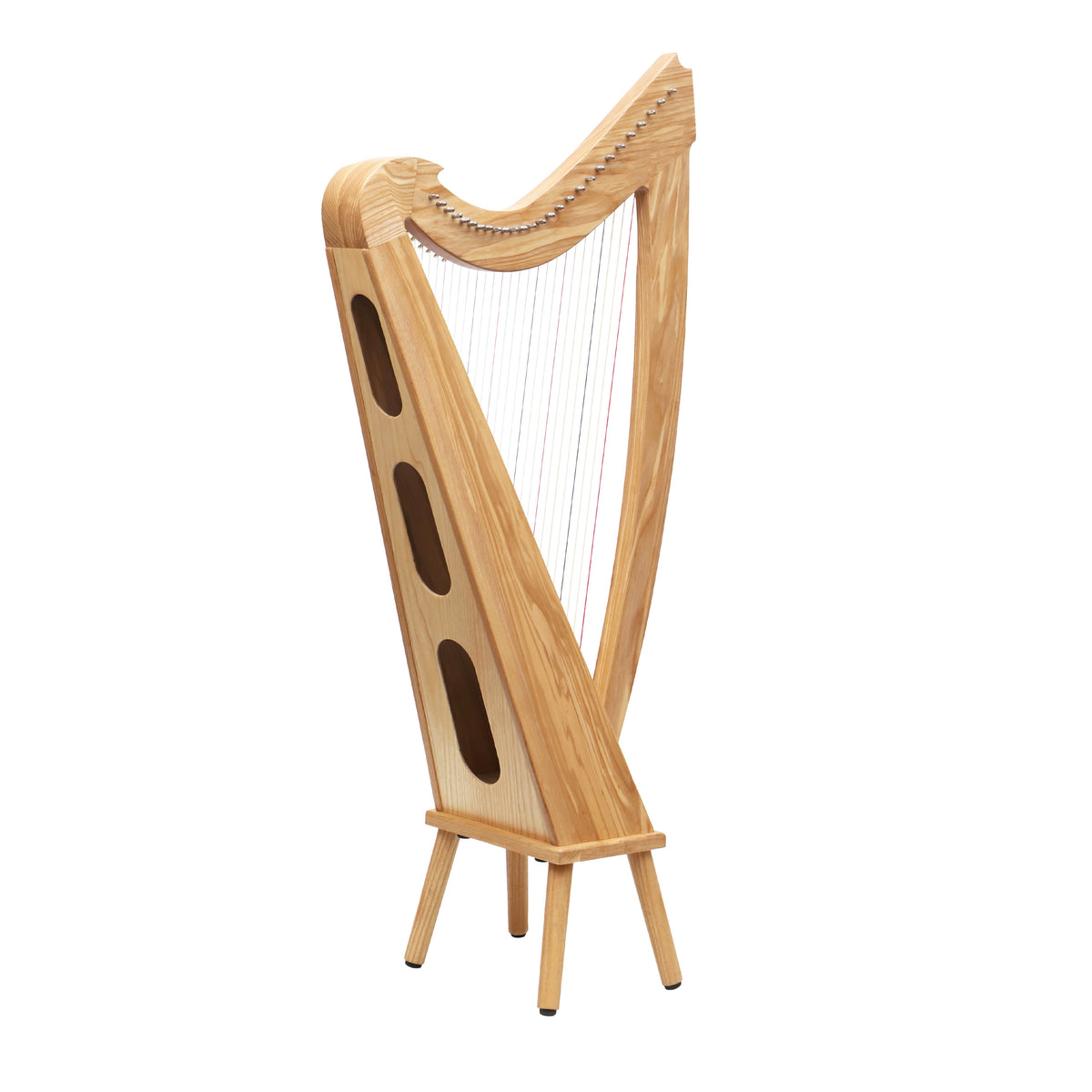 Mid-East 27 String Harp - (Ashwood)