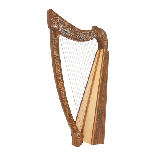 MID-EAST 22-STRINGS HARP VINE (ROSE-WOOD)