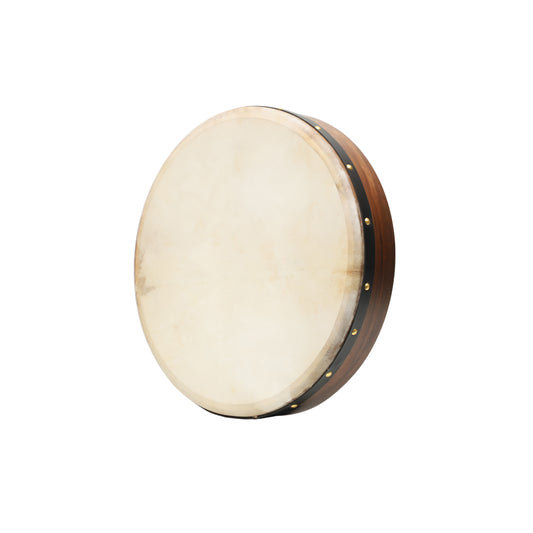 Mid-East Fix Head Sheesham(Rose wood) Bodhran 18-by-3.5-inch