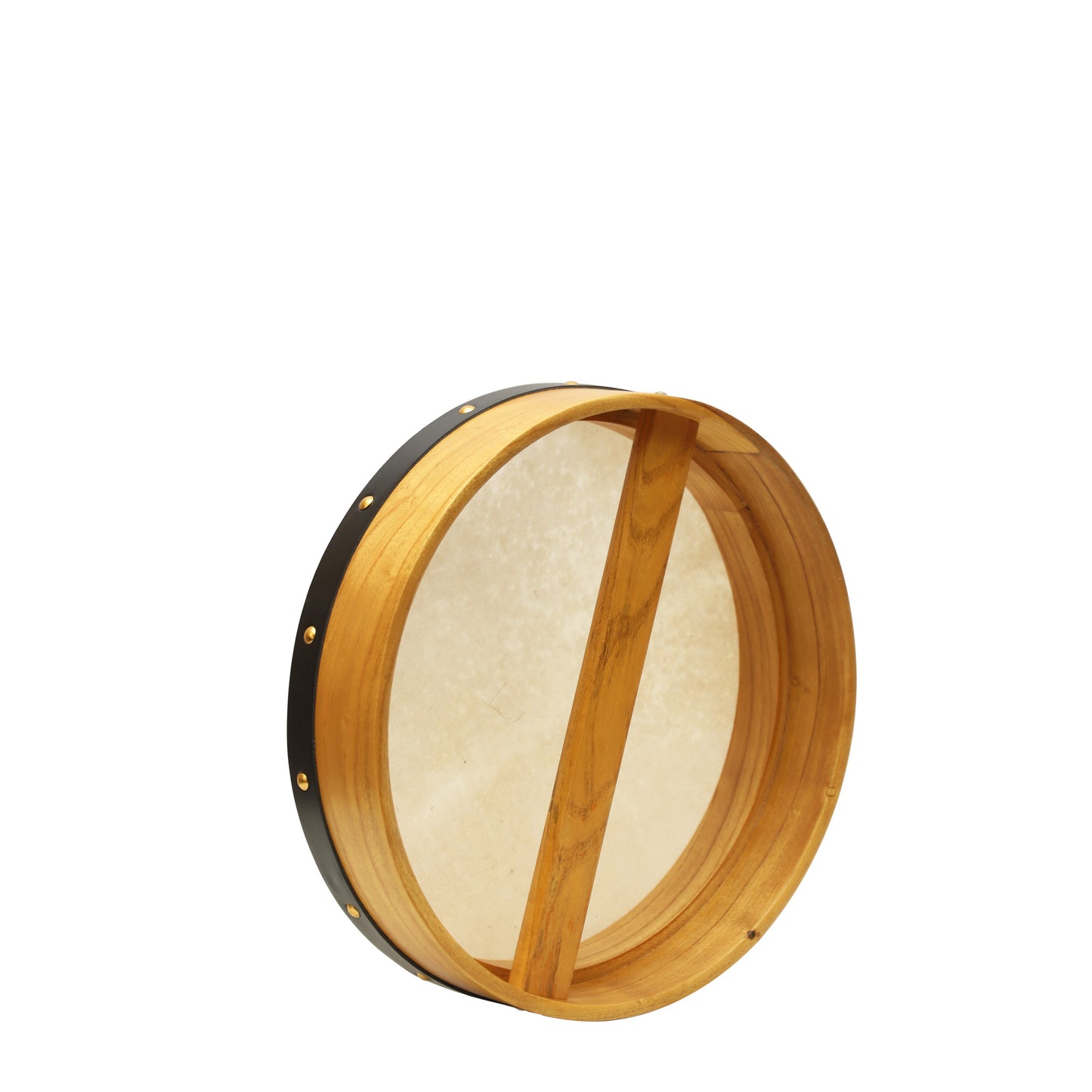 Mid-East Fix Head Bodhran single-Bar 14-by-3.5-Inch (Mulberry-Wood)