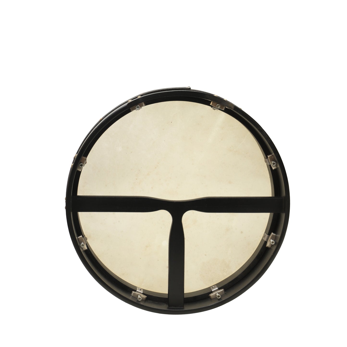 Mid-East 16x3.5 Bodhran Tuneable T-bar (Mulberry-Wood Black)