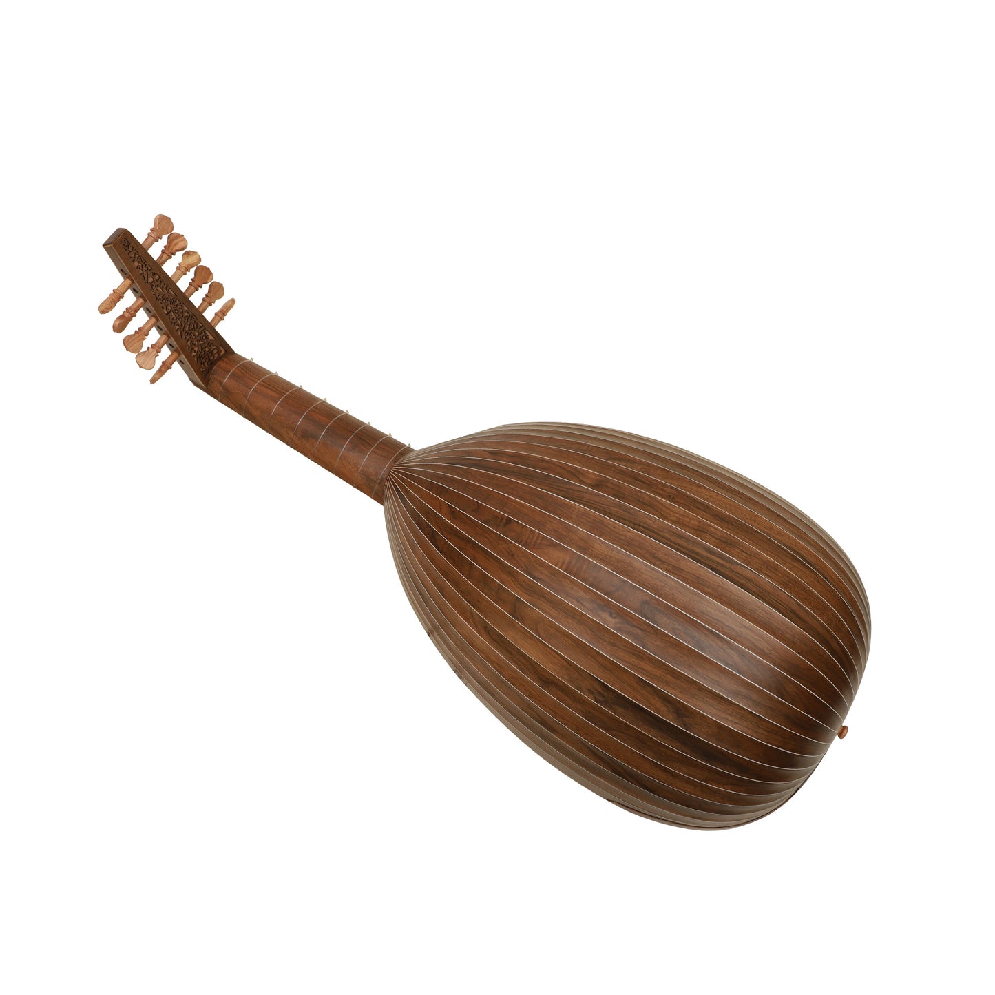 Mid-East 6-Course Lute (Walnut-Wood)