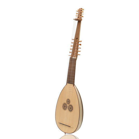 Mid-East 19 String Arch Lute (Walnut-Lacewood)
